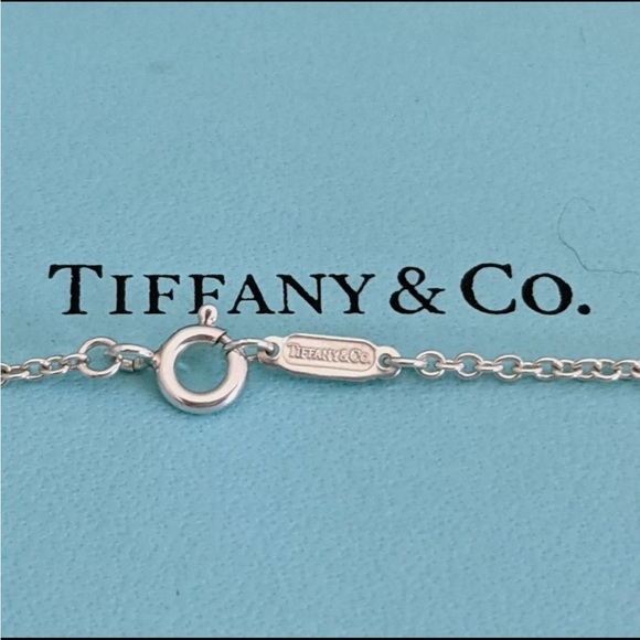 Tiffany 1837 Elements 3-bar Dangle Pendant Necklace Retired HTF - Picture 7 of 8